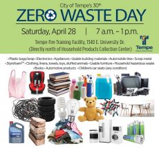 Tempe Zero Waste Day April 28!